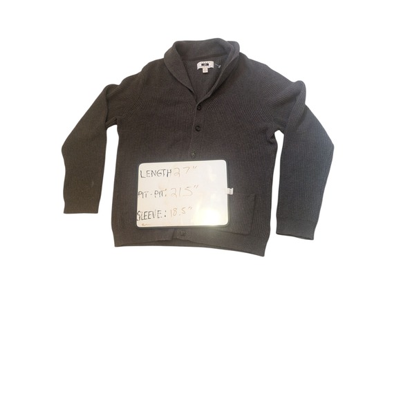 Joseph Abboud‎ Shawl Collar Cardigan Sweater Button Front Knitwear L/G - Picture 7 of 7